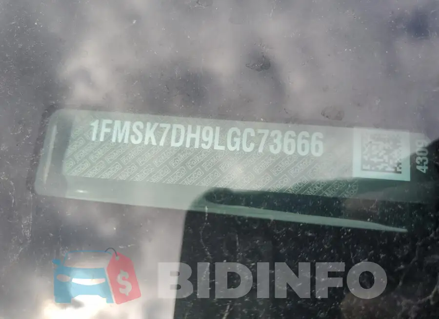 1FMSK7DH9LGC73666 Photo# 13