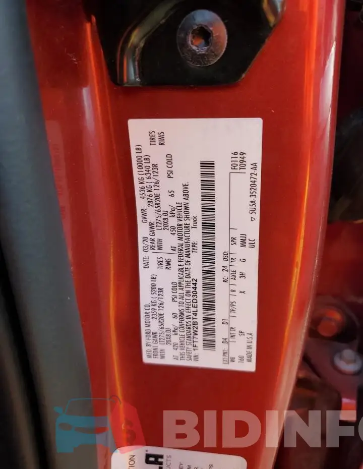 1FT7W2BT4LED30442 Photo# 12