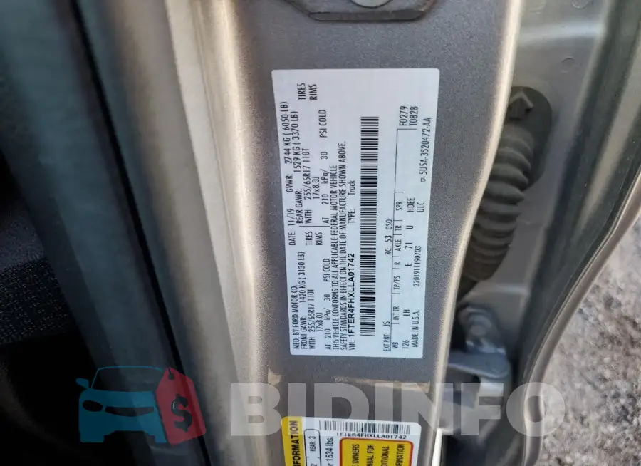 1FTER4FHXLLA01742 Photo# 12
