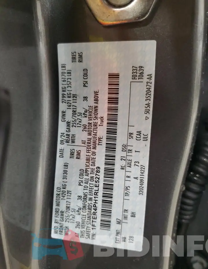1FTER4PH1RLE52789 Photo# 12