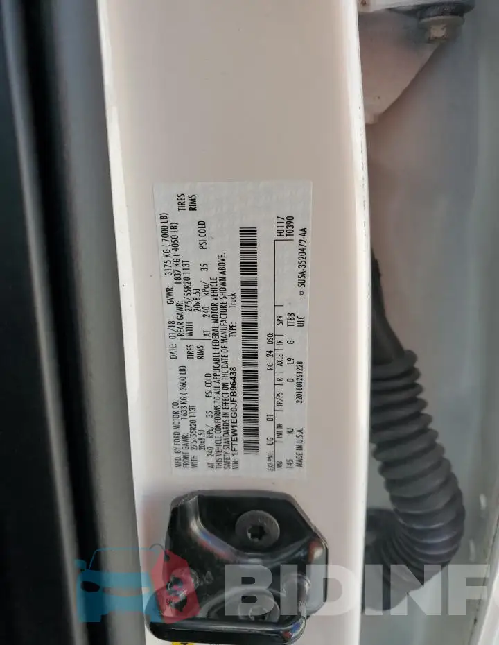 1FTEW1EG0JFB96438 Photo# 13
