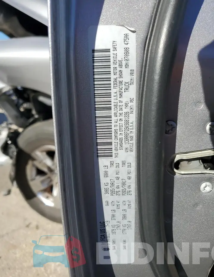 1C6RR6FG5KS681226 Photo# 13