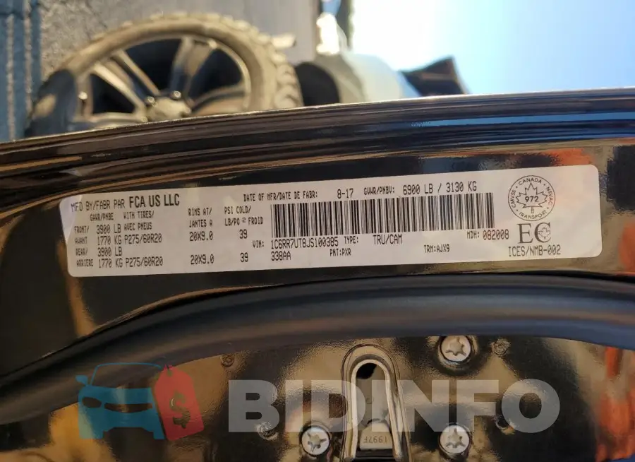 1C6RR7UT8JS100385 Photo# 12