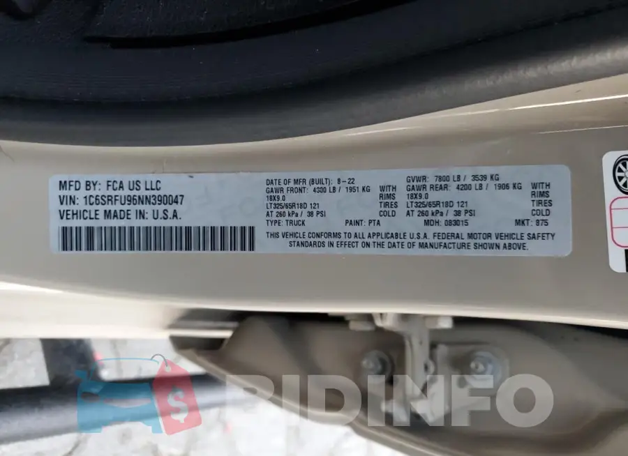 1C6SRFU96NN390047 Photo# 12