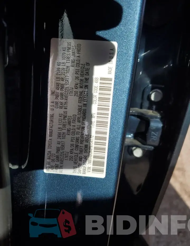 7MMVABCM4PN154172 Photo# 14
