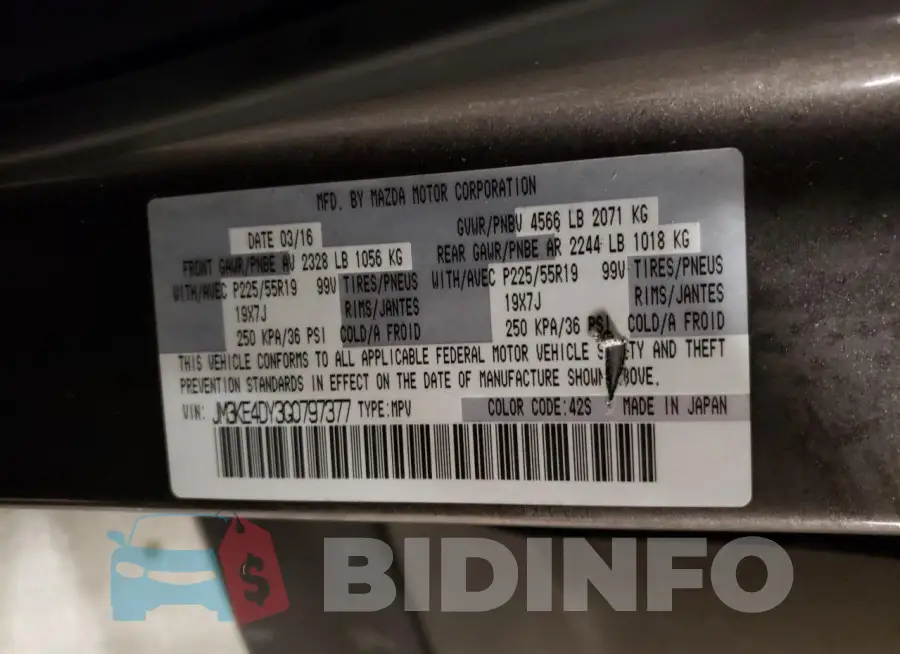 JM3KE4DY3G0797377 Photo# 13