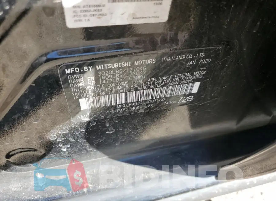 ML32A3HJ2LH007660 Photo# 12