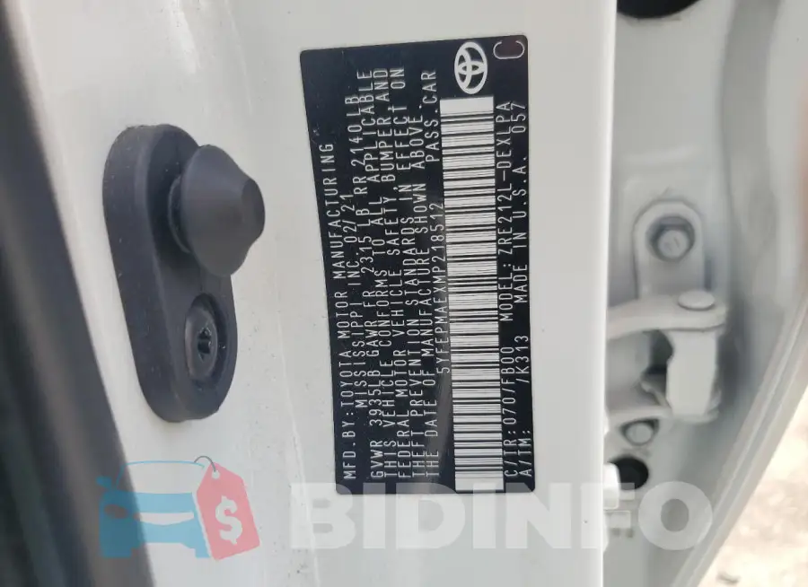 5YFEPMAEXMP218512 Photo# 12