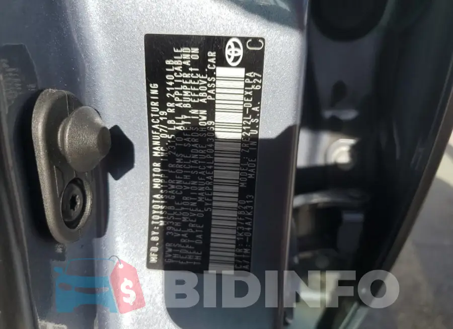 5YFEPRAE4LP043069 Photo# 12
