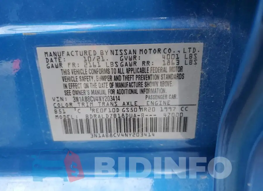 3N1AB8CV4NY203414 Photo# 12