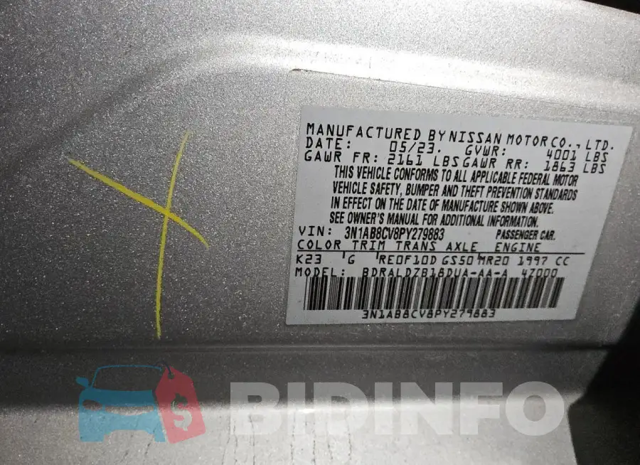 3N1AB8CV8PY279883 Photo# 13