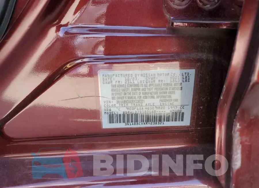 3N1AB8CVXRY238321 Photo# 12