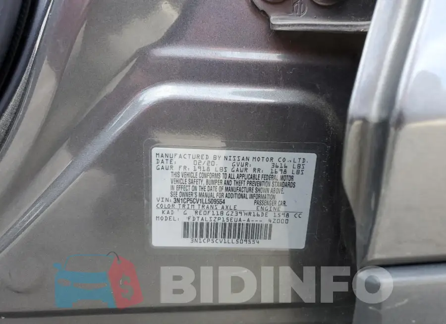 3N1CP5CV1LL509554 Photo# 13