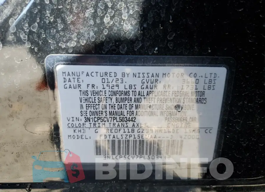 3N1CP5CV7PL503442 Photo# 13