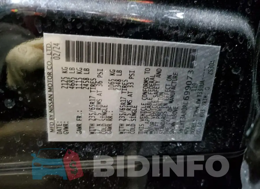 5N1BT3AB0RC699073 Photo# 13