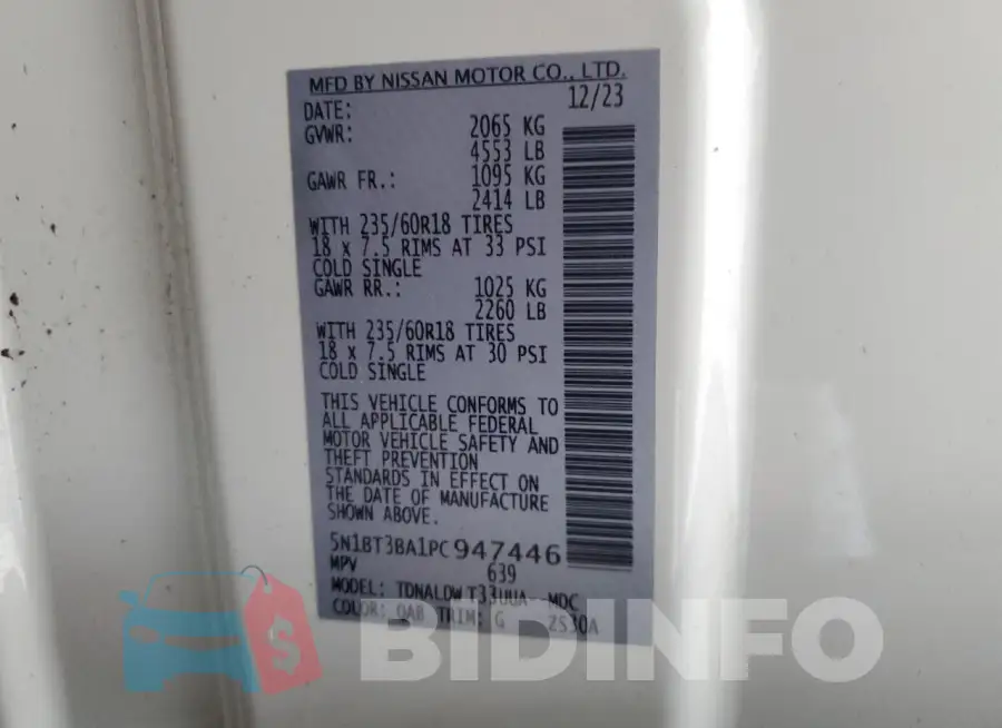 5N1BT3BA1PC947446 Photo# 12