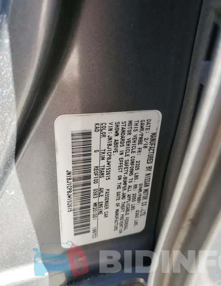 JN1BJ1CP8JW152615 Photo# 13