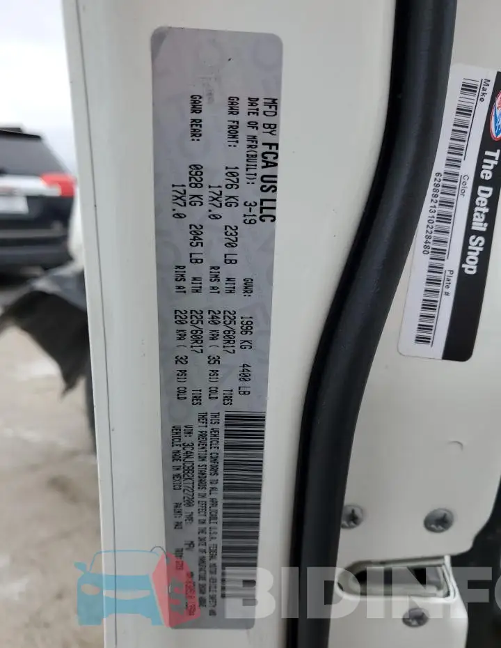 3C4NJCBB2KT727200 Photo# 13
