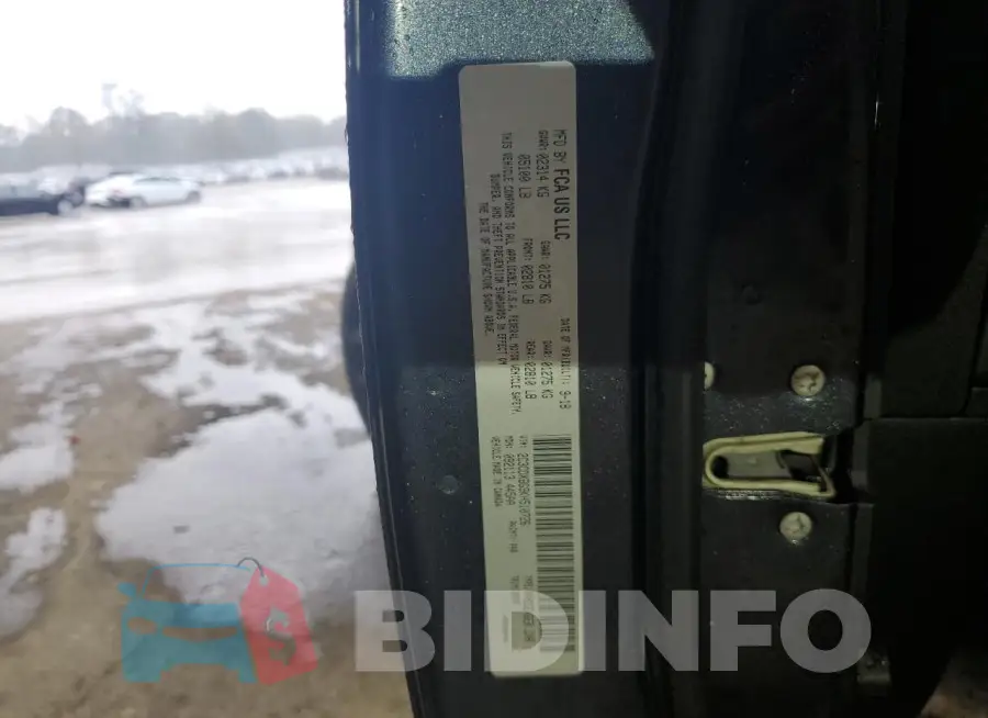2C3CDXBG9KH510726 Photo# 12