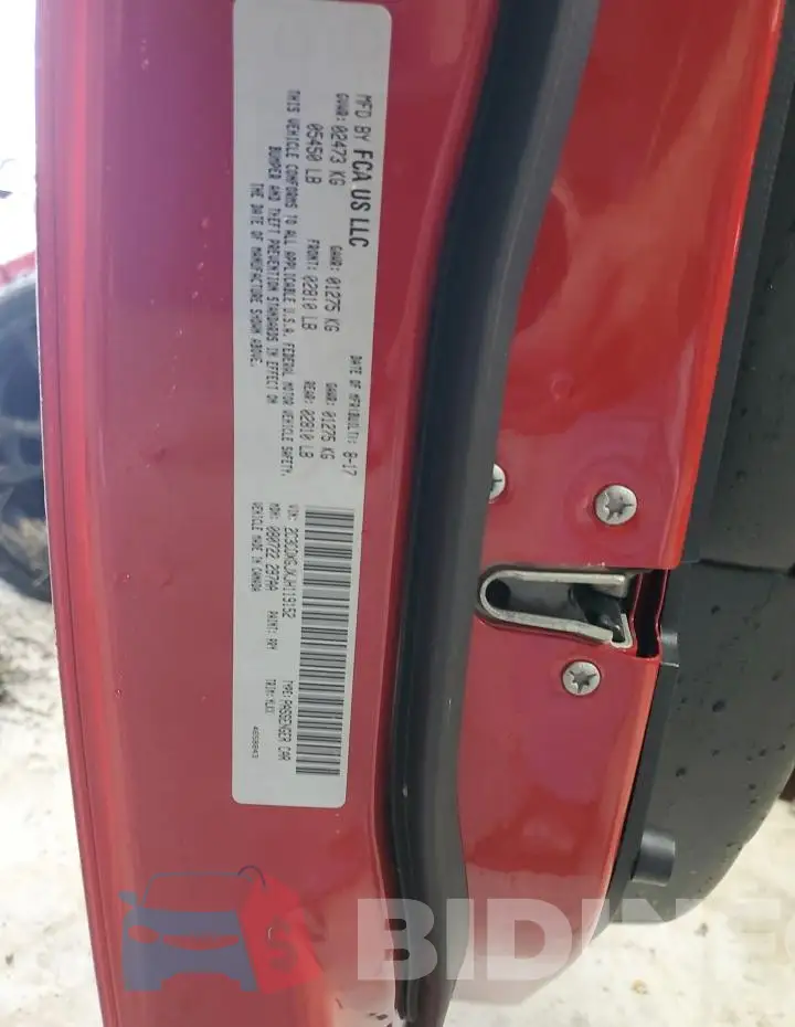 2C3CDXGJXJH119152 Photo# 13