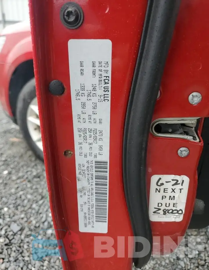 3C4PDCBG8GT126618 Photo# 13