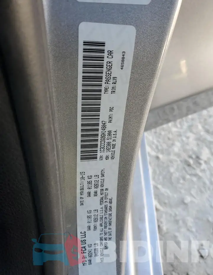1C3CCCDG9GN148047 Photo# 13