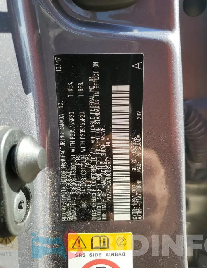 2T2ZZMCA1HC085677 Photo# 13
