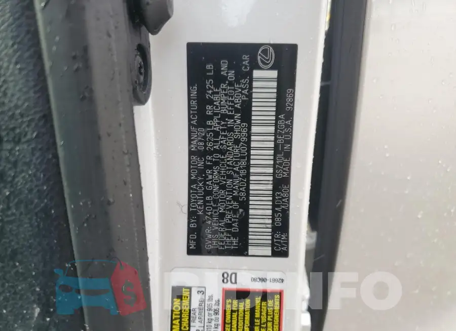 58ADZ1B18LU079969 Photo# 12