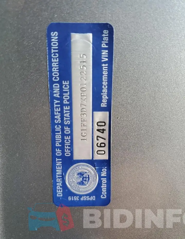 1G1FF3D7XP0122515 Photo# 12