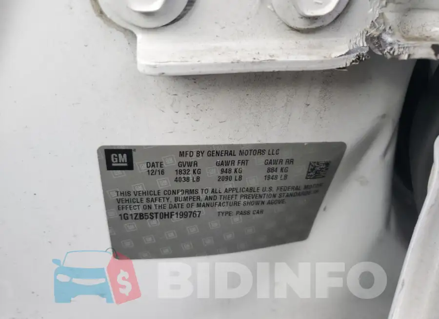 1G1ZB5ST0HF199767 Photo# 13