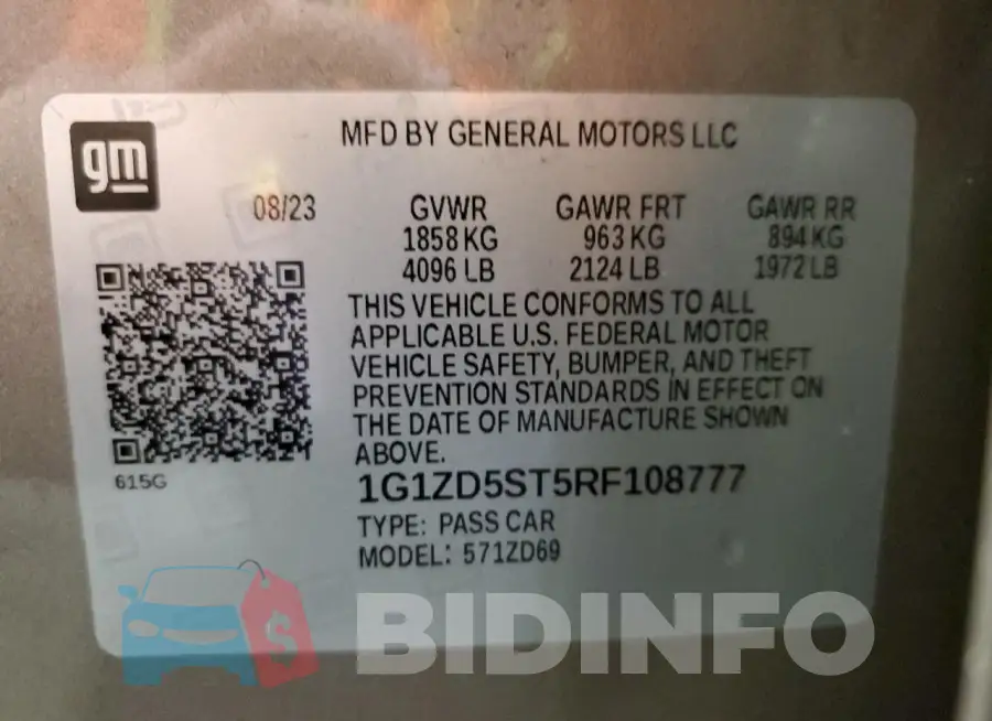 1G1ZD5ST5RF108777 Photo# 12