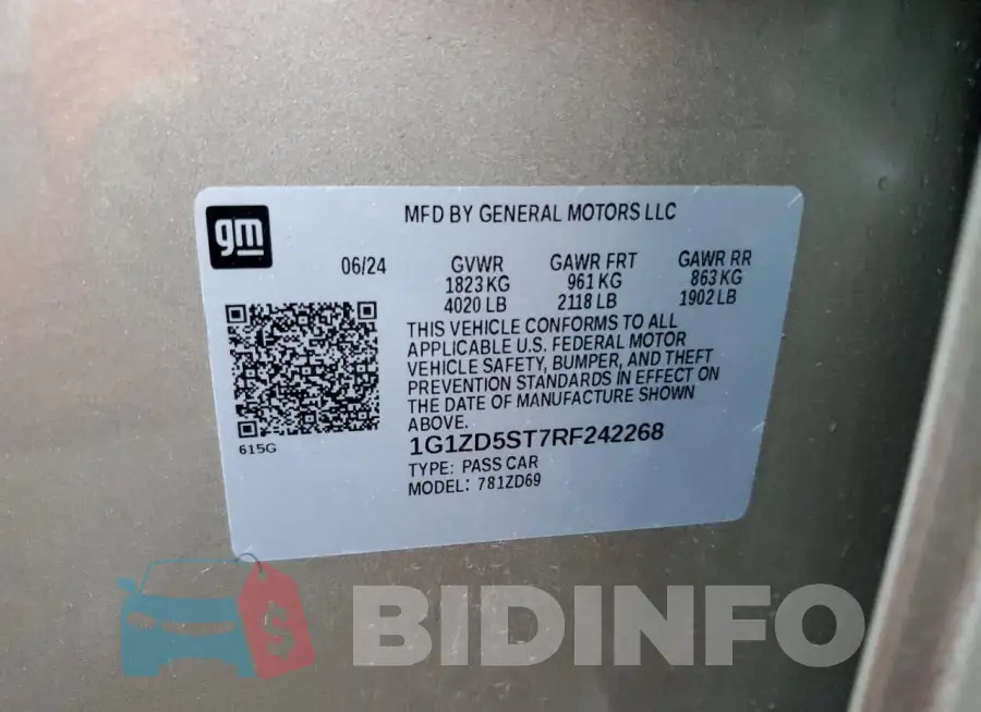 1G1ZD5ST7RF242268 Photo# 12