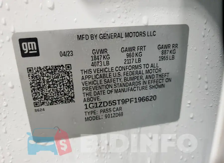 1G1ZD5ST9PF196620 Photo# 12