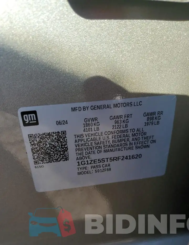 1G1ZE5ST5RF241620 Photo# 12