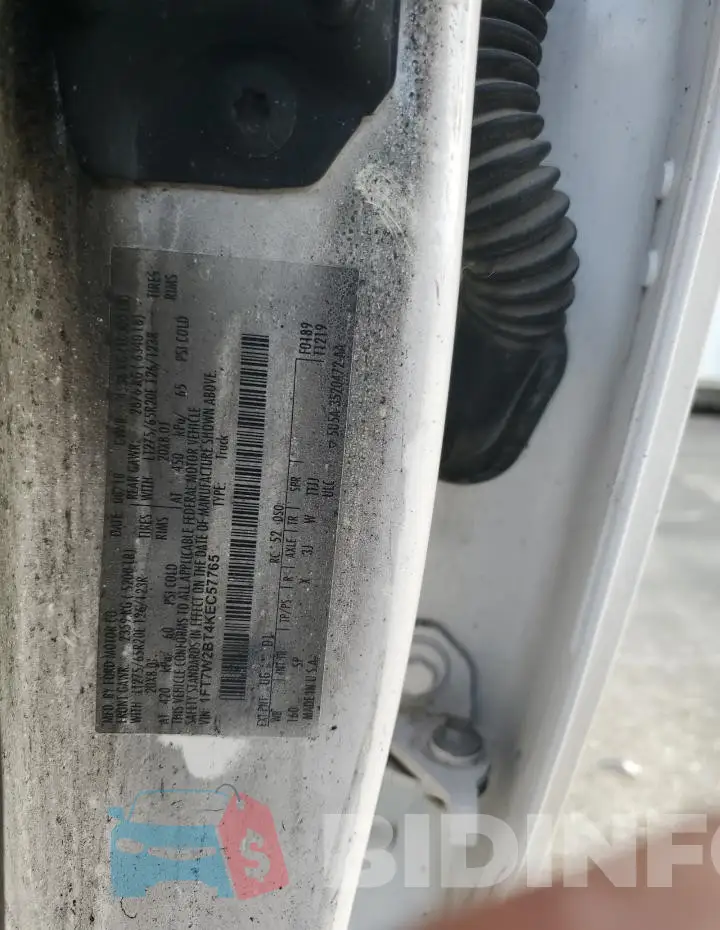 1FT7W2BT4KEC57765 Photo# 12