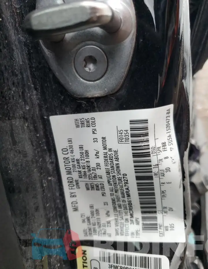 3FMCR9B61MRA79270 Photo# 12