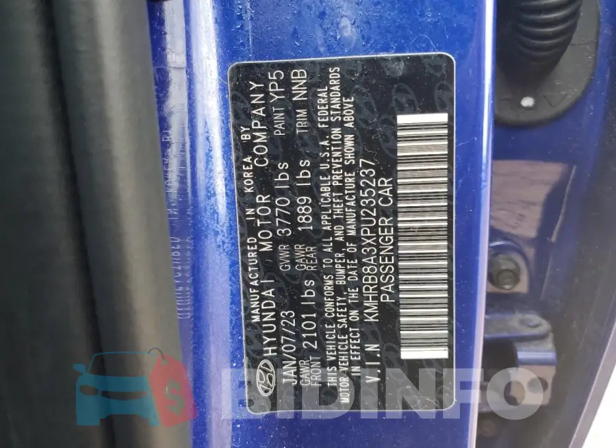 KMHRB8A3XPU235237 Photo# 12