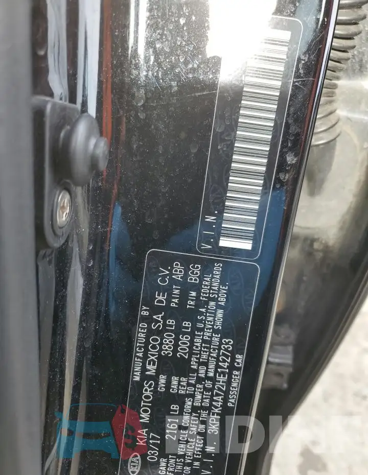 3KPFK4A72HE142733 Photo# 12