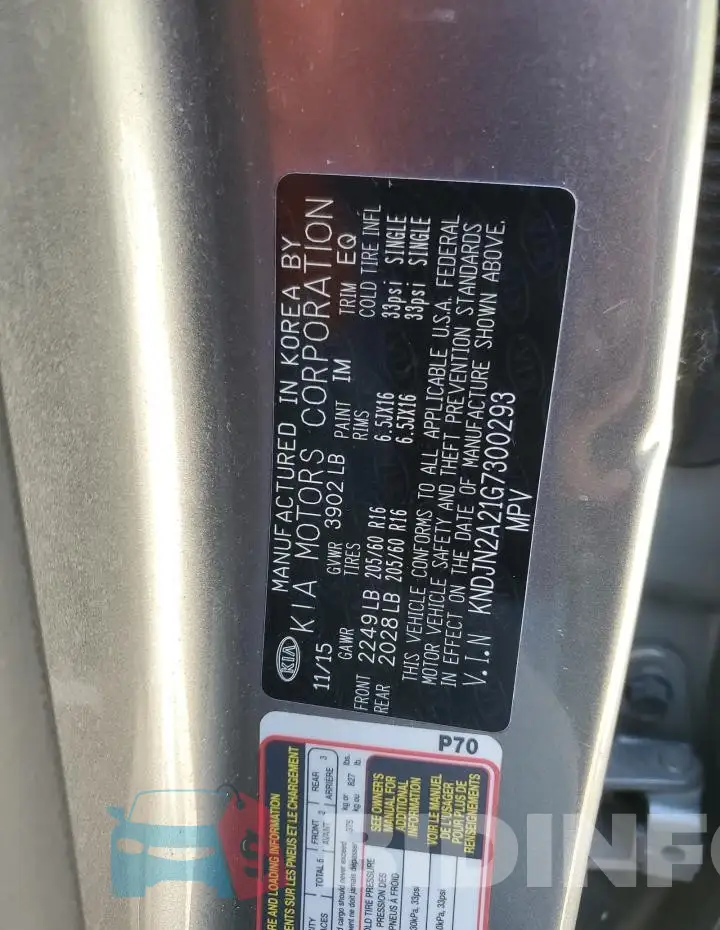 KNDJN2A21G7300293 Photo# 12