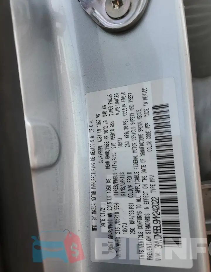 3MVDMBBL9MM242022 Photo# 13