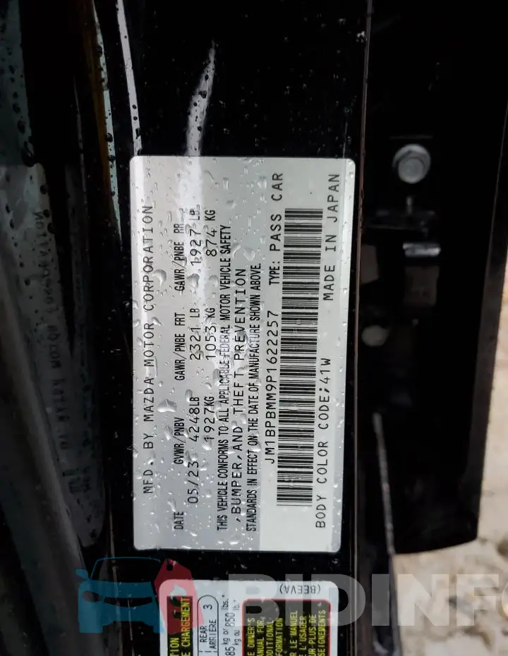 JM1BPBMM9P1622257 Photo# 12