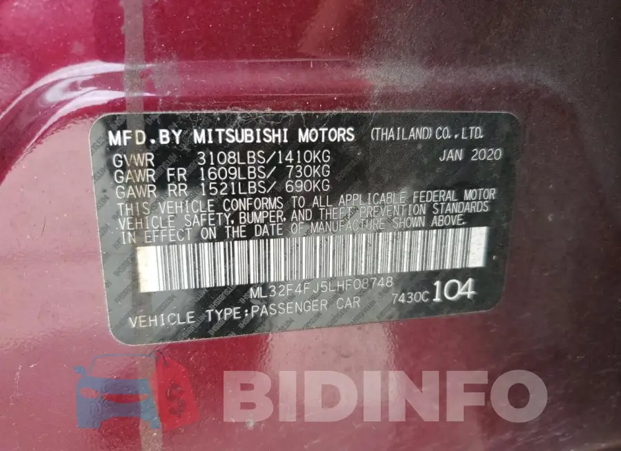 ML32F4FJ5LHF08748 Photo# 13