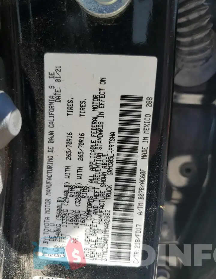 3TMCZ5AN1MM402882 Photo# 12