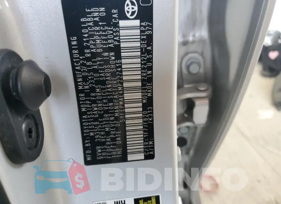 5YFEPMAE4MP227416 Photo# 12