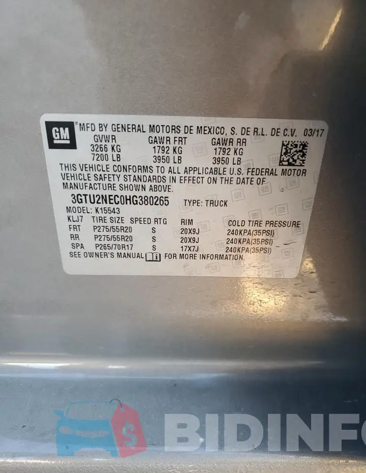 3GTU2NEC0HG380265 Photo# 12