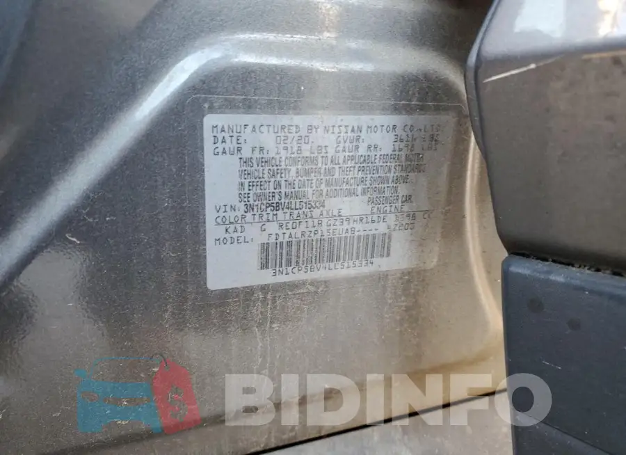 3N1CP5BV4LL515334 Photo# 12