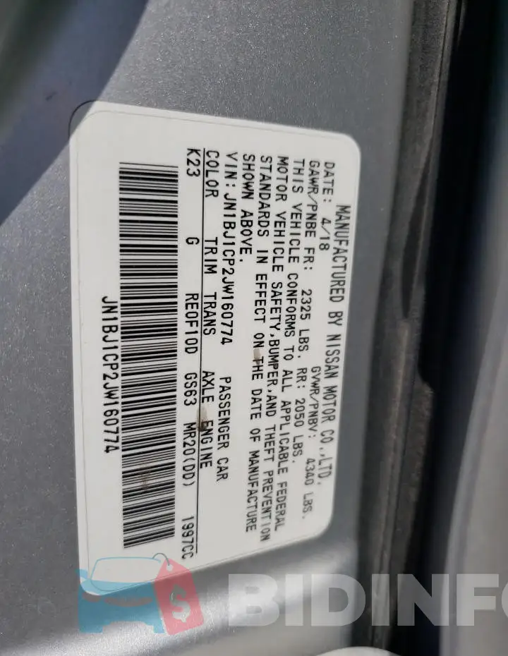 JN1BJ1CP2JW160774 Photo# 13