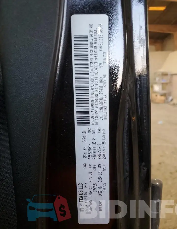 1C4BJWDG4GL179491 Photo# 13