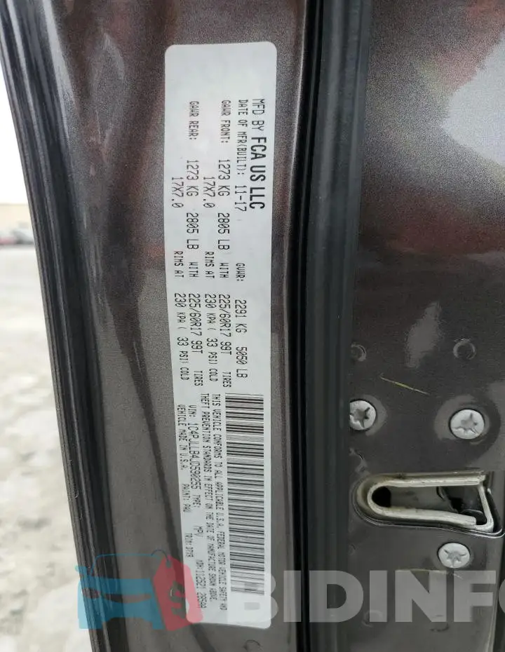 1C4PJLLB4JD590255 Photo# 13