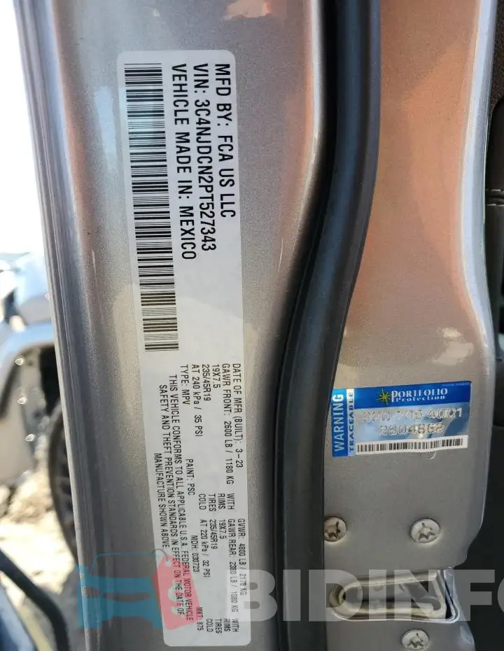 3C4NJDCN2PT527343 Photo# 12